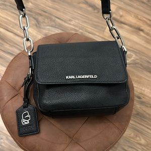 Karl Lagerfeld Crossbody Mini Black Bag
